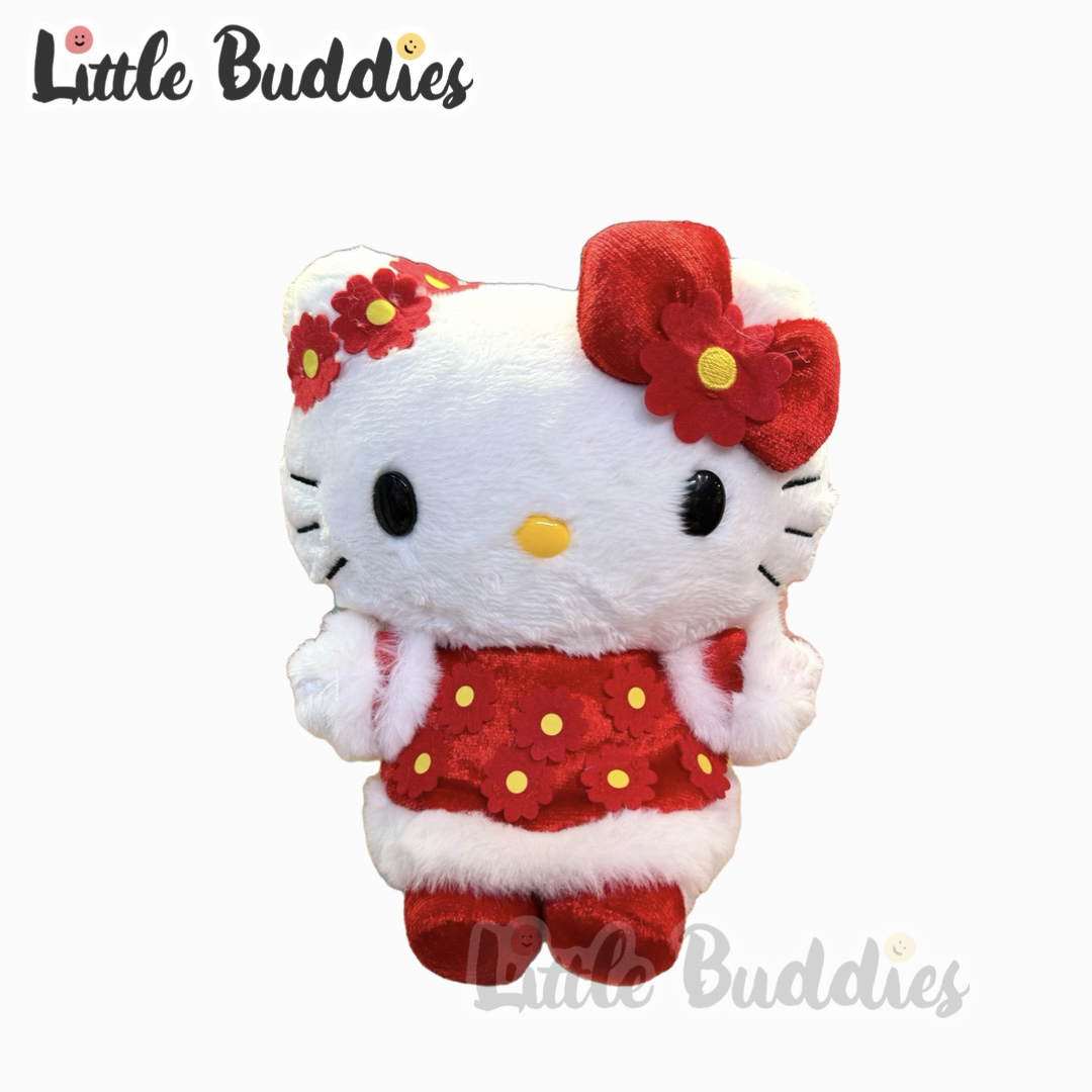 美版 Sanrio Hello Kitty 農曆新年造型 - 豆袋公仔