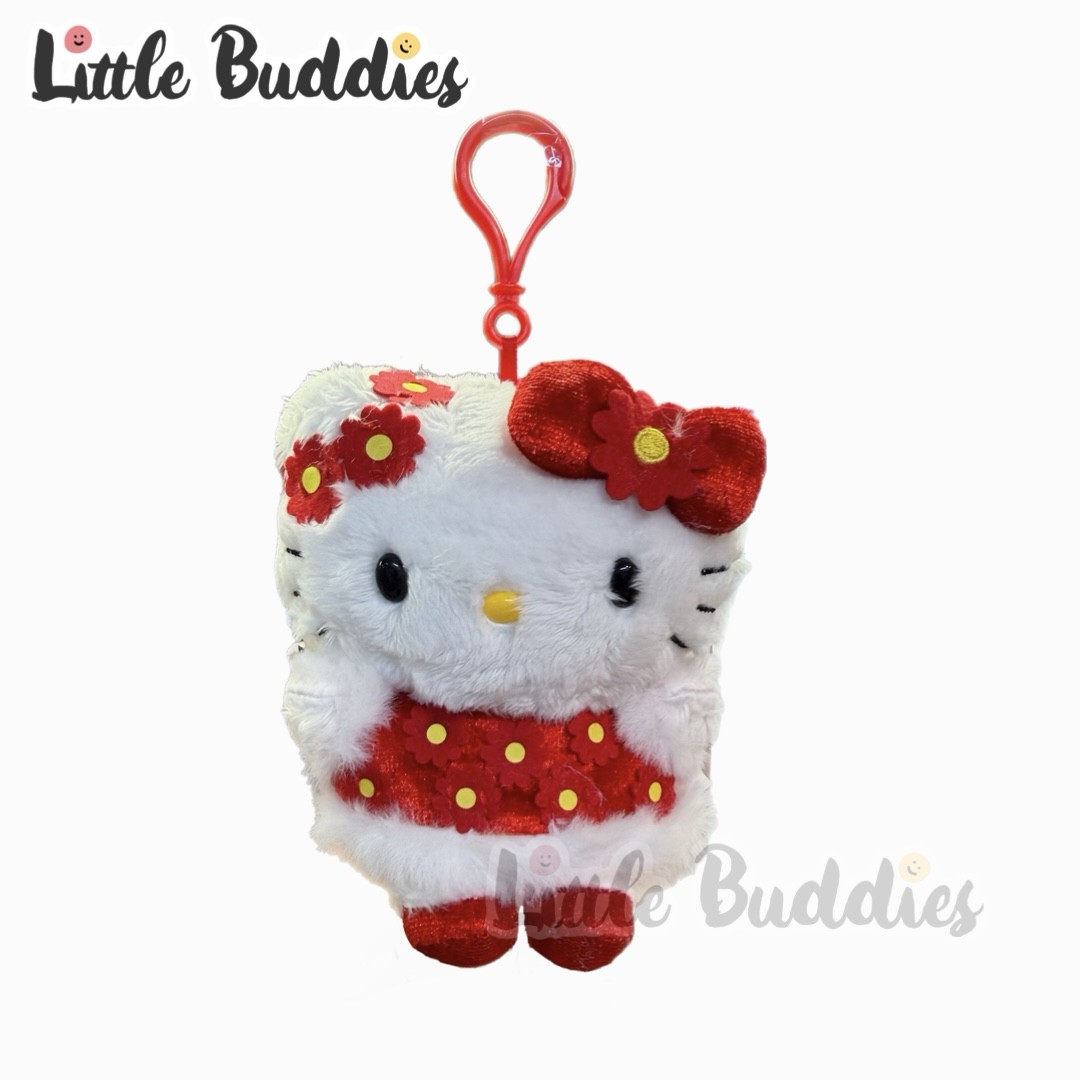 美版 Sanrio Hello Kitty 農曆新年造型 - 公仔匙扣