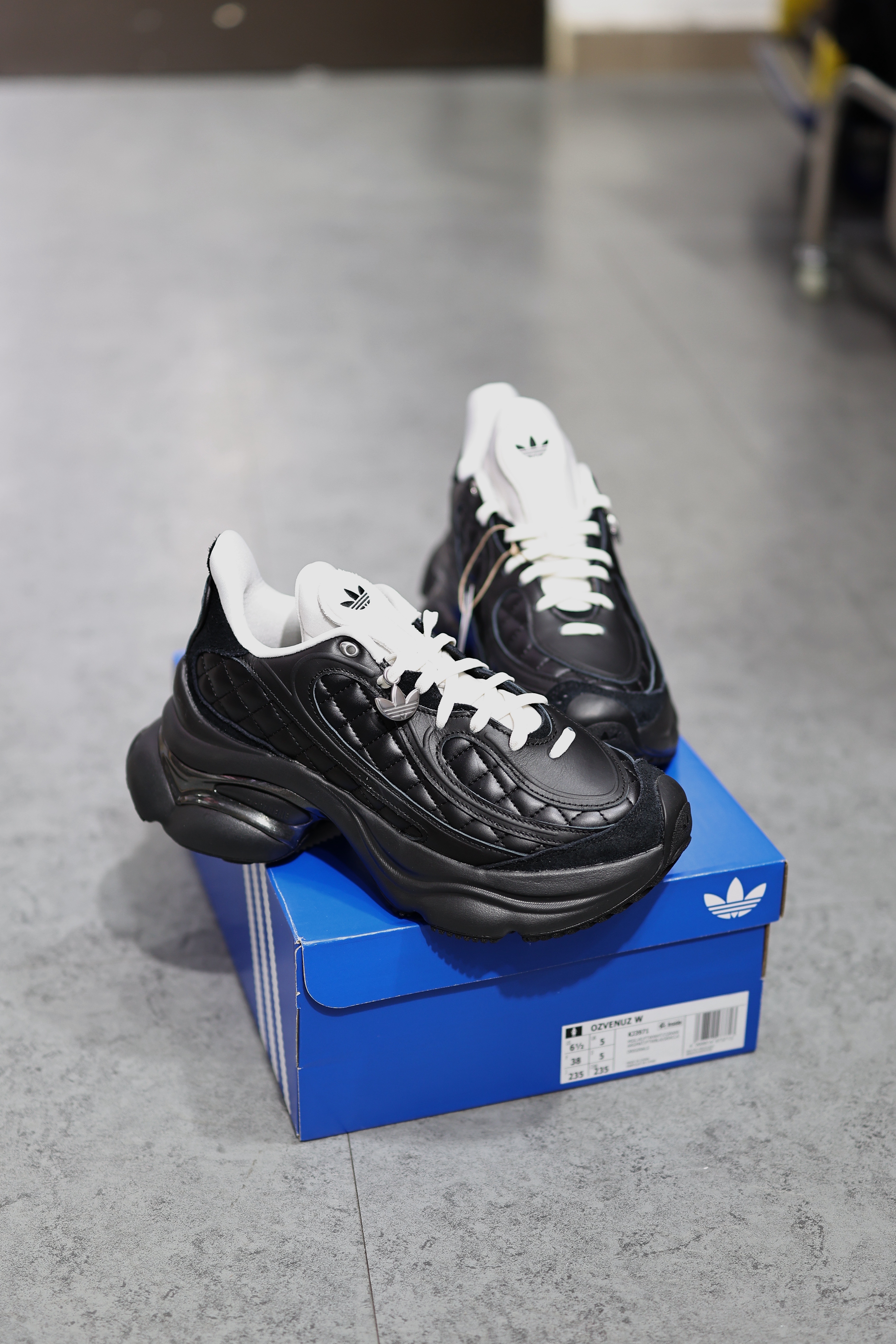 ADIDAS  Originals OZVENUZ ODS TN KJ3971小香風菱格紋老爹鞋