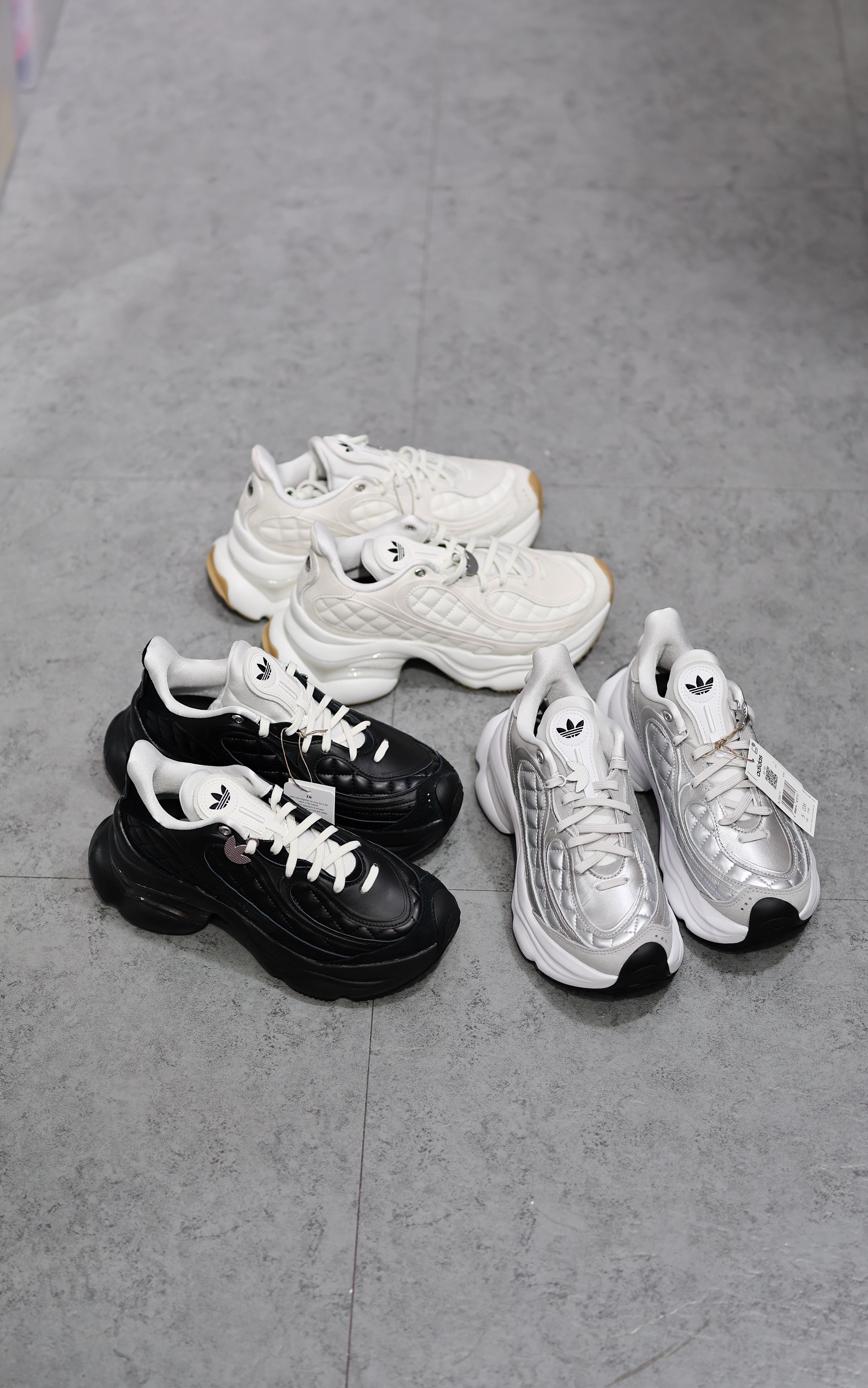 ADIDAS  Originals OZVENUZ ODS TN KJ3971小香風菱格紋老爹鞋