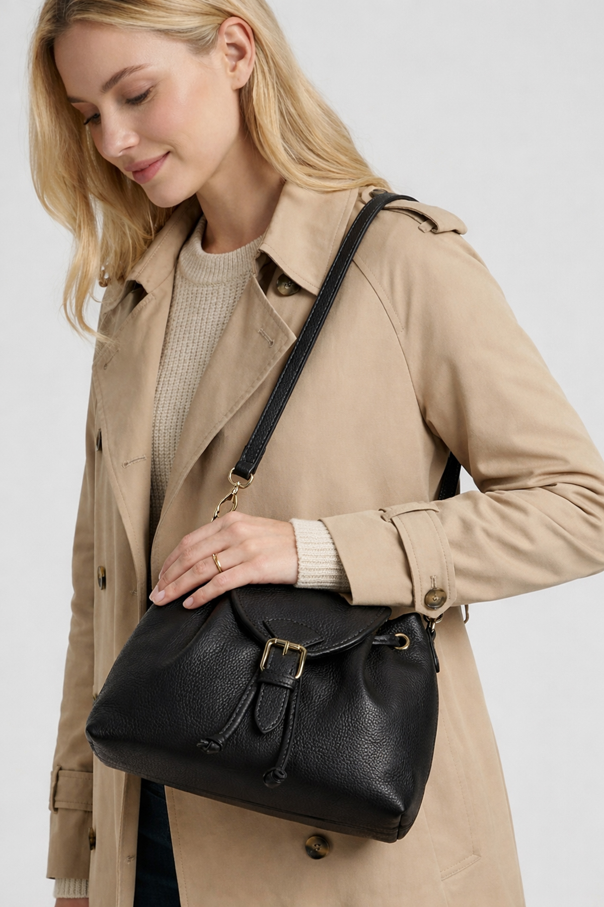 Cherry Paris Leather PATRICIA - 4196 Black 黑色