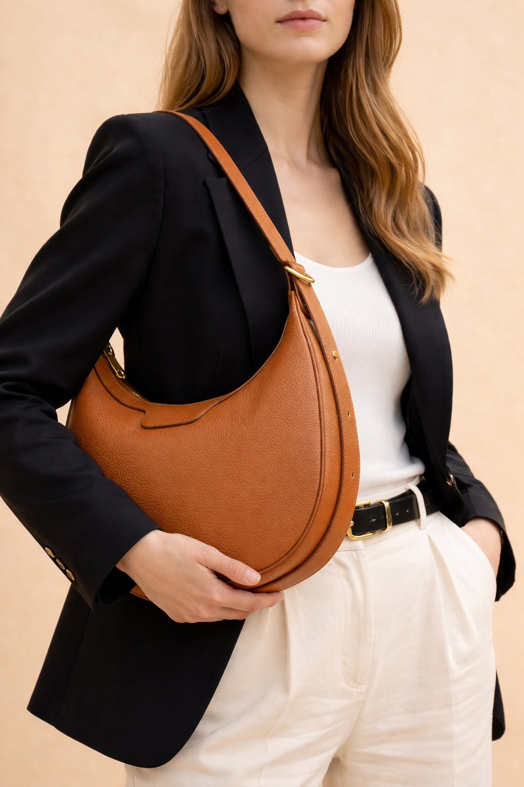 Cherry Paris Leather ALYZÉE - 4201 Cognac 啡色