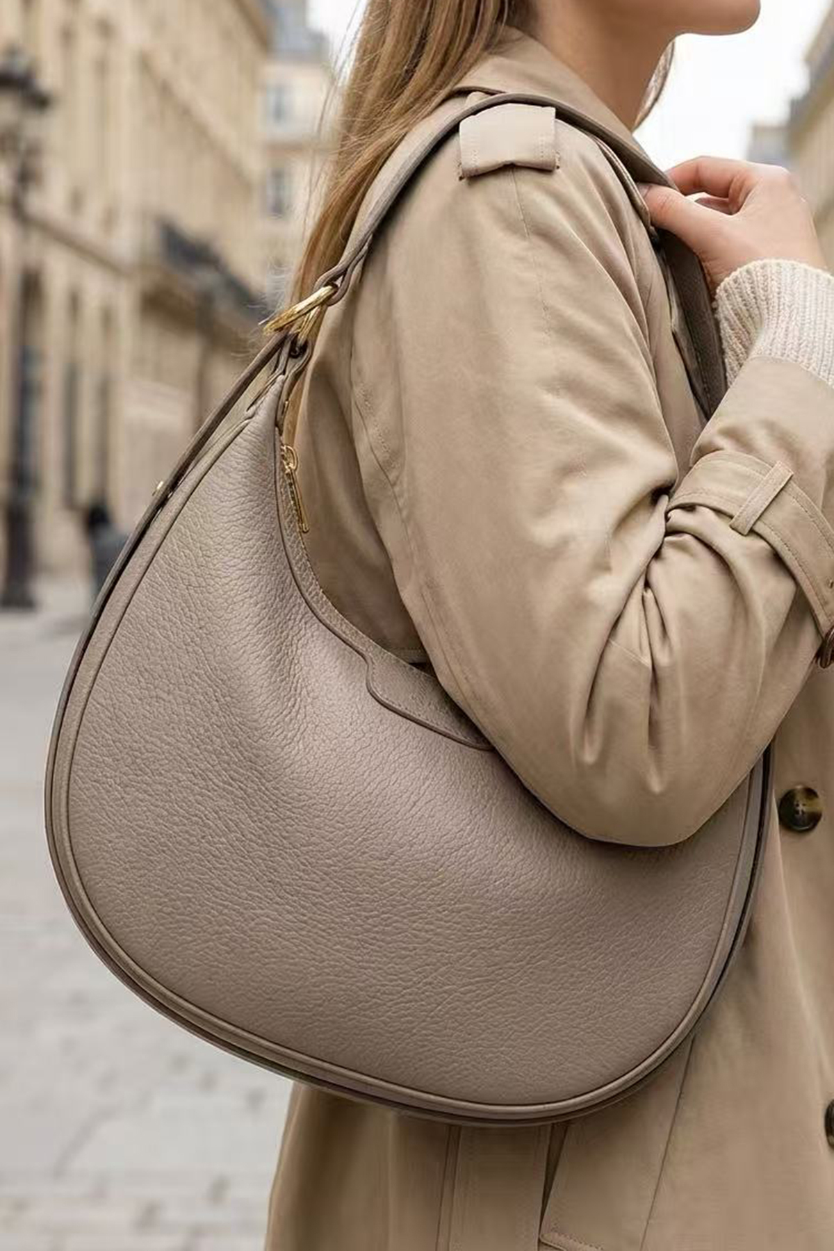 Cherry Paris Leather ALYZÉE - 4201 Granite 花崗岩 (杏色)