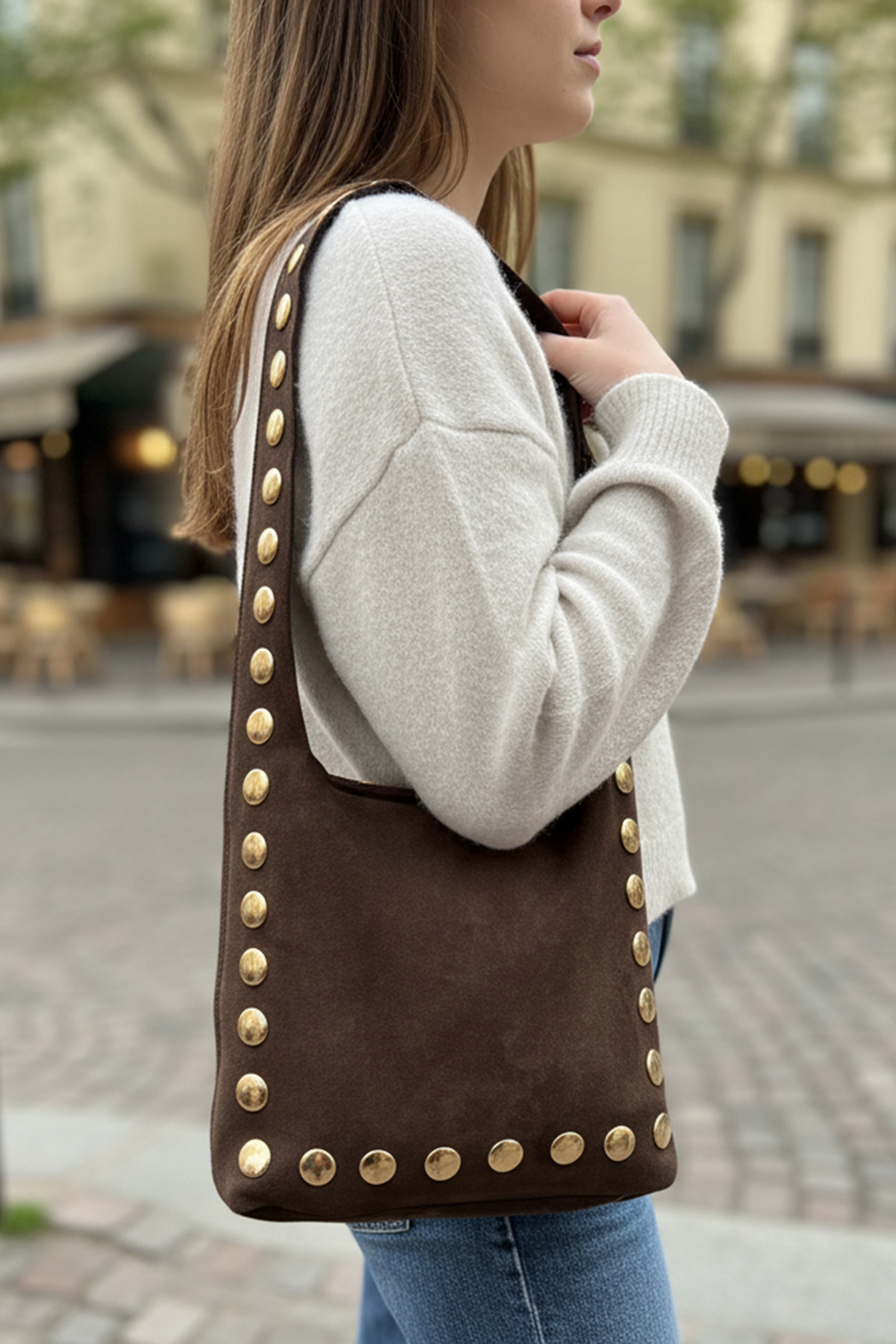 Cherry Paris Leather ALEXANE SUÈDE - 4193 Marron 啡色