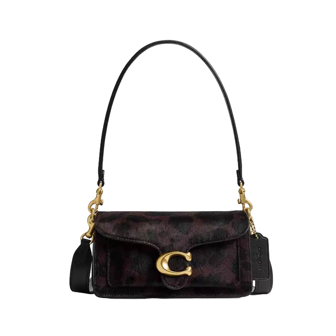 【Coach】Tabby Shoulder Bag 20 In Haircalf With Leopard Print  豹紋