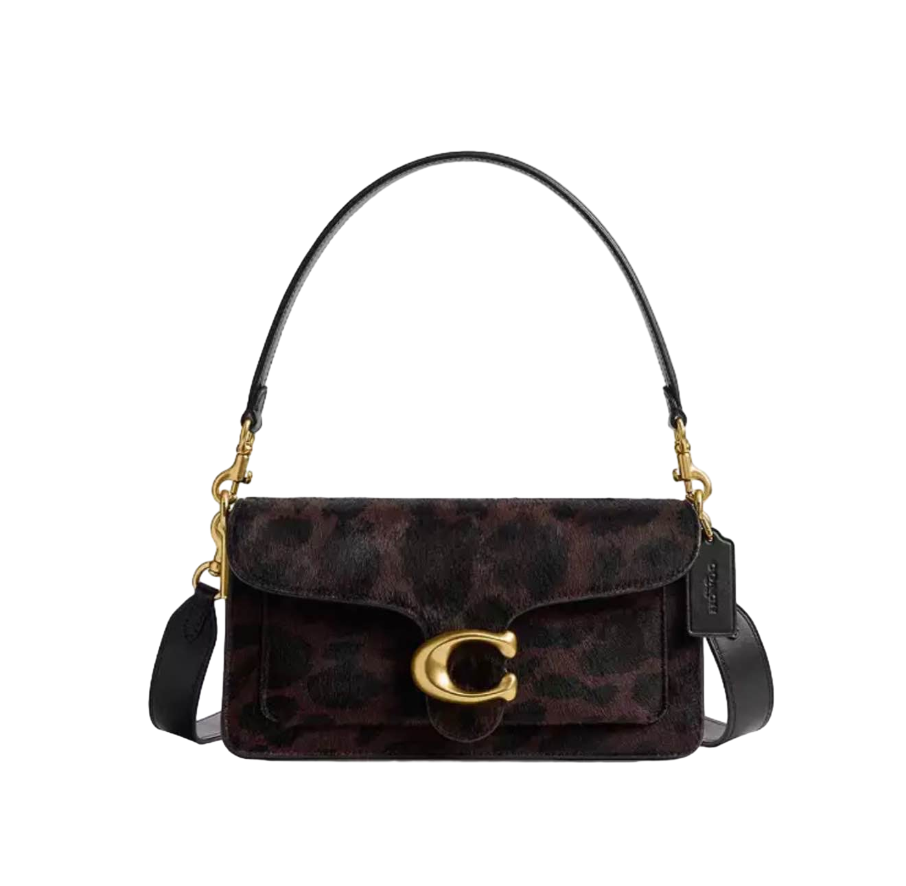 【Coach】Tabby Shoulder Bag 26 In Haircalf With Leopard Print  豹紋