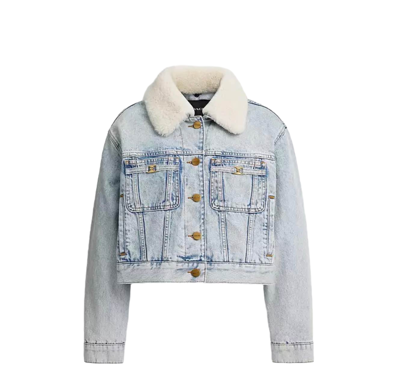 【Coach】Coach Hrtg C Denim Trucker  藍