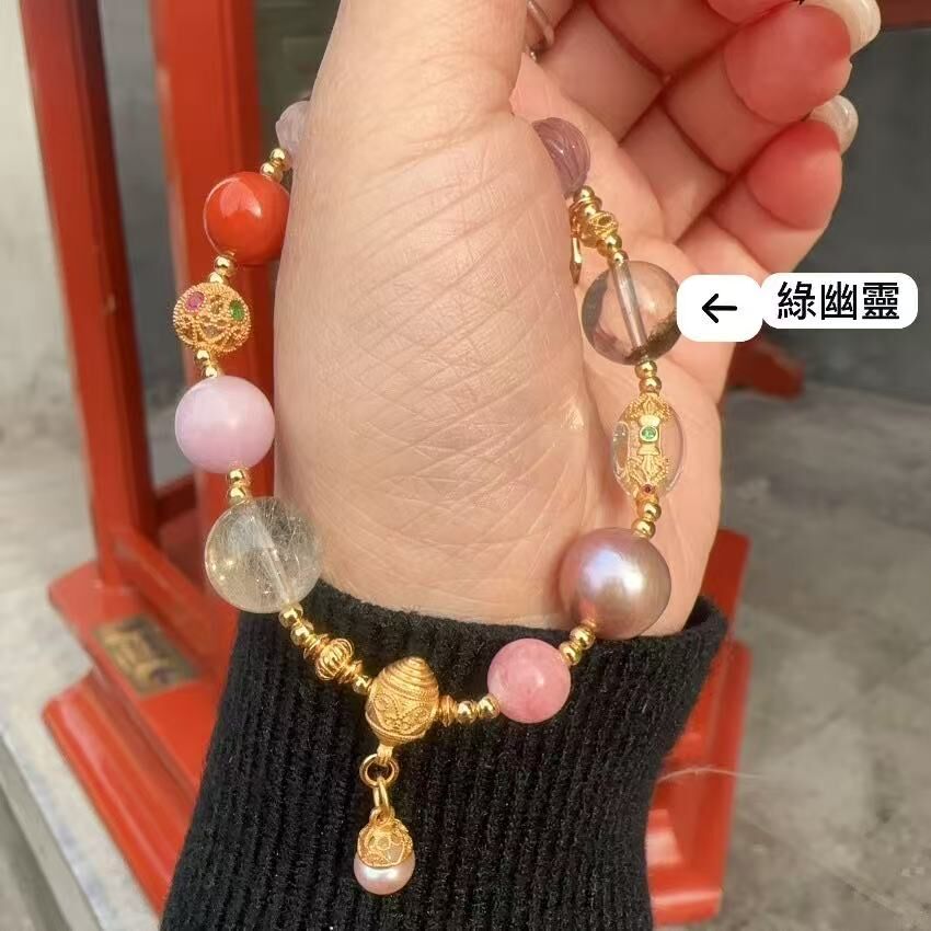 雍和宮多福水晶手串（已開光）-M