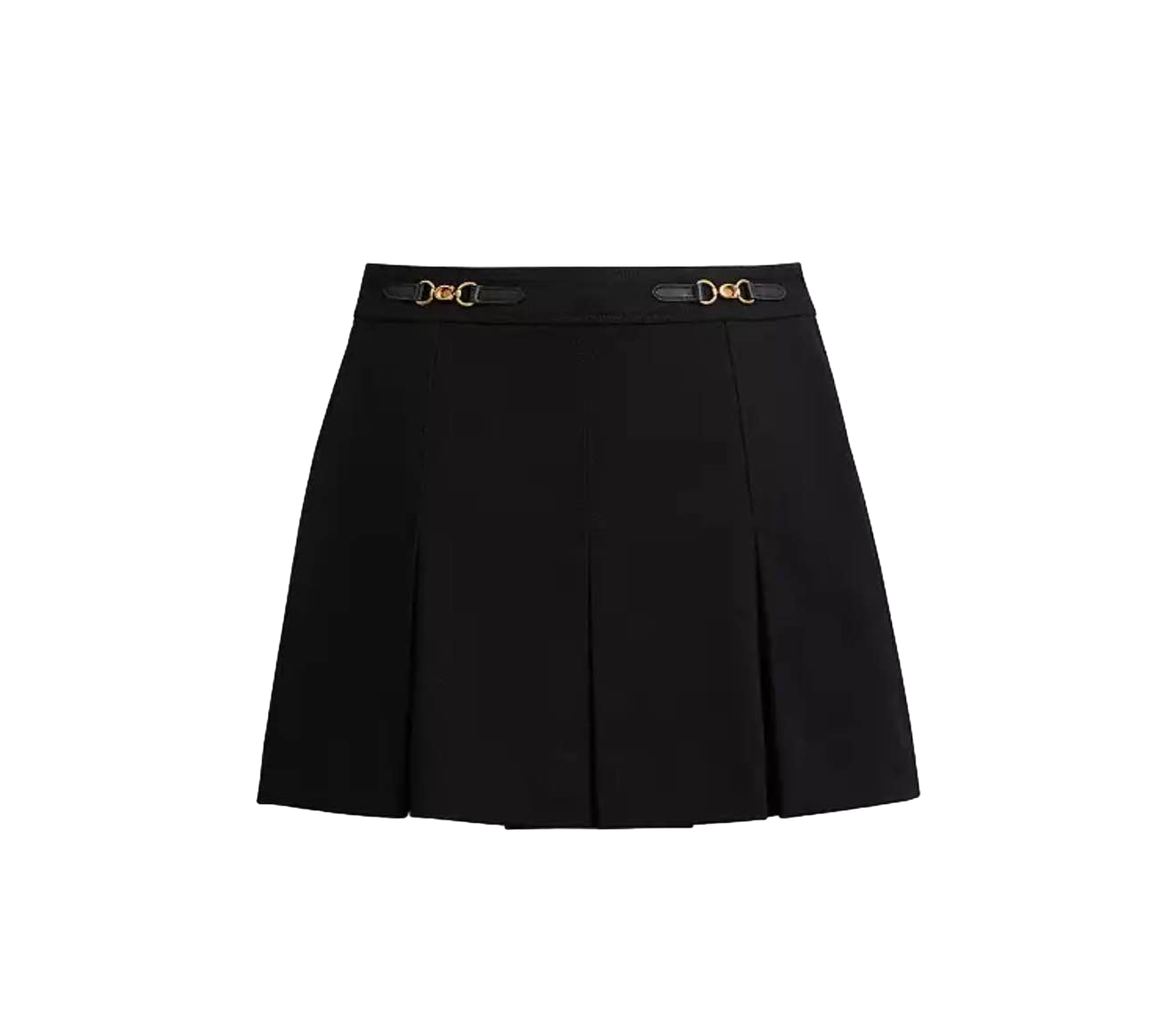 【Coach】Wool Pltd Skrt  黑
