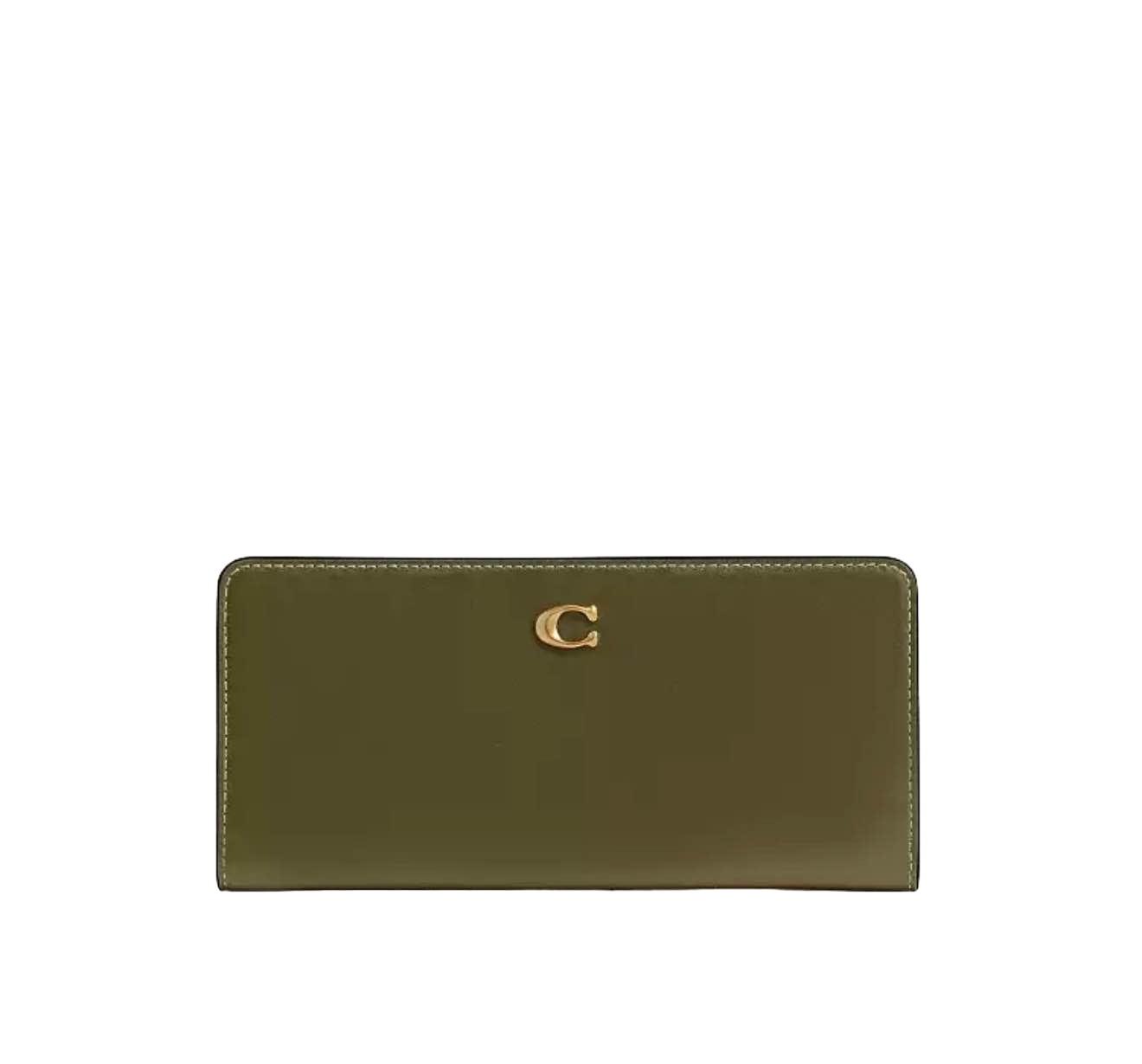 【Coach】Rec Lth Ess Slm Wlt  綠