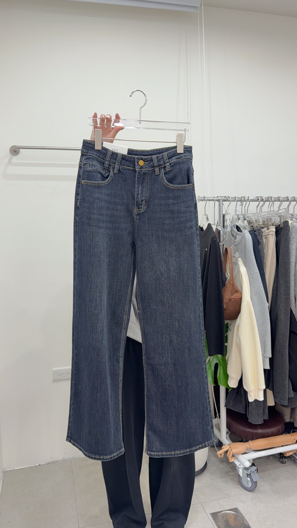 (大推!!!) 冬日彈性牛仔褲