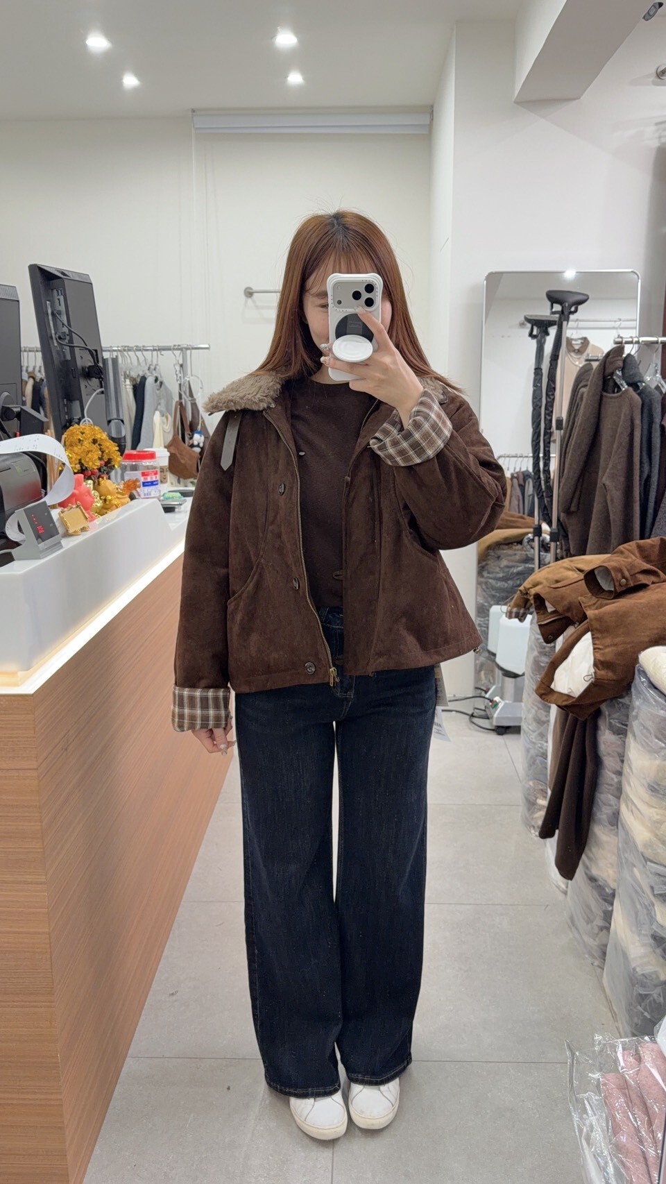 (大推!!!) 冬日彈性牛仔褲