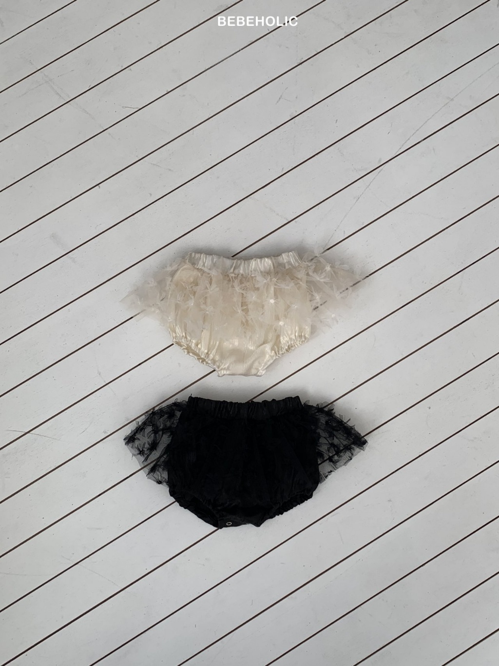 正韓春bebeholic 嫩嬰羽毛感包屁裙