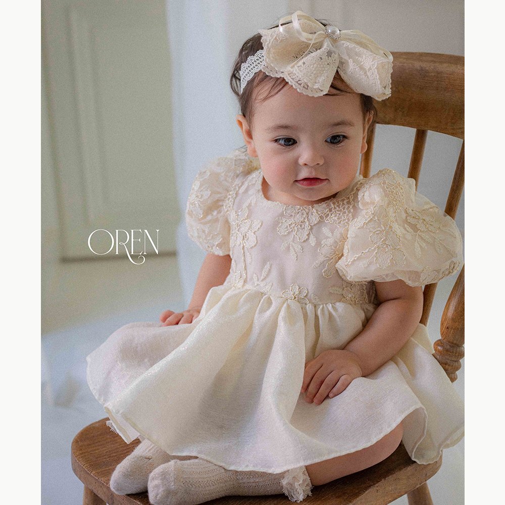 正韓春oren 嫩嬰精緻高級感包屁裙