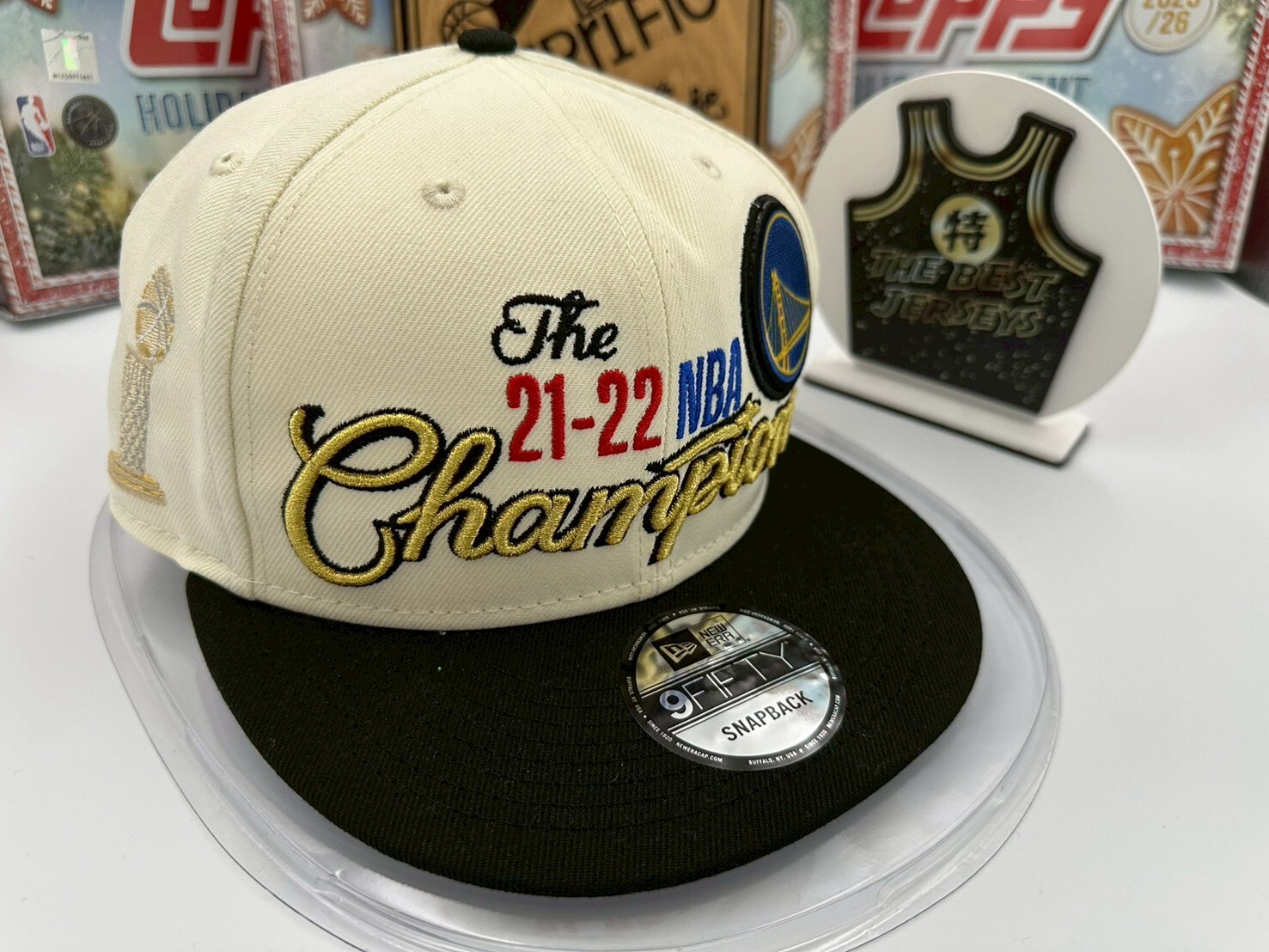 NBA帽子 Golden State Warriors 金州勇士 Locker Room 2022 總冠軍 棒球帽 New Era 9FIFTY 可調式 全新