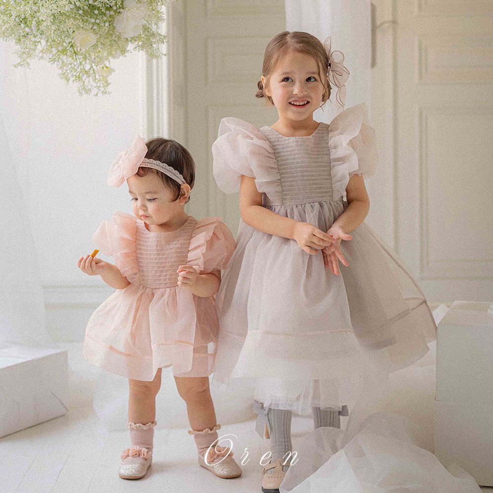 正韓春oren 春季夢幻高級感洋裝