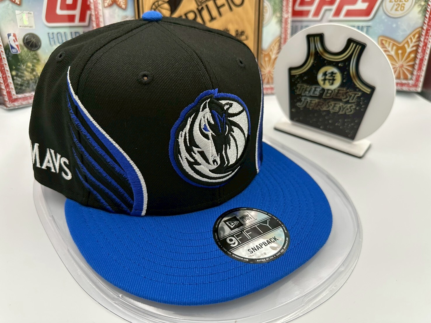 NBA帽子 Dallas Mavericks 達拉斯小牛 獨行俠 25-26 城市 棒球帽 New Era 9FIFTY 可調式 全新