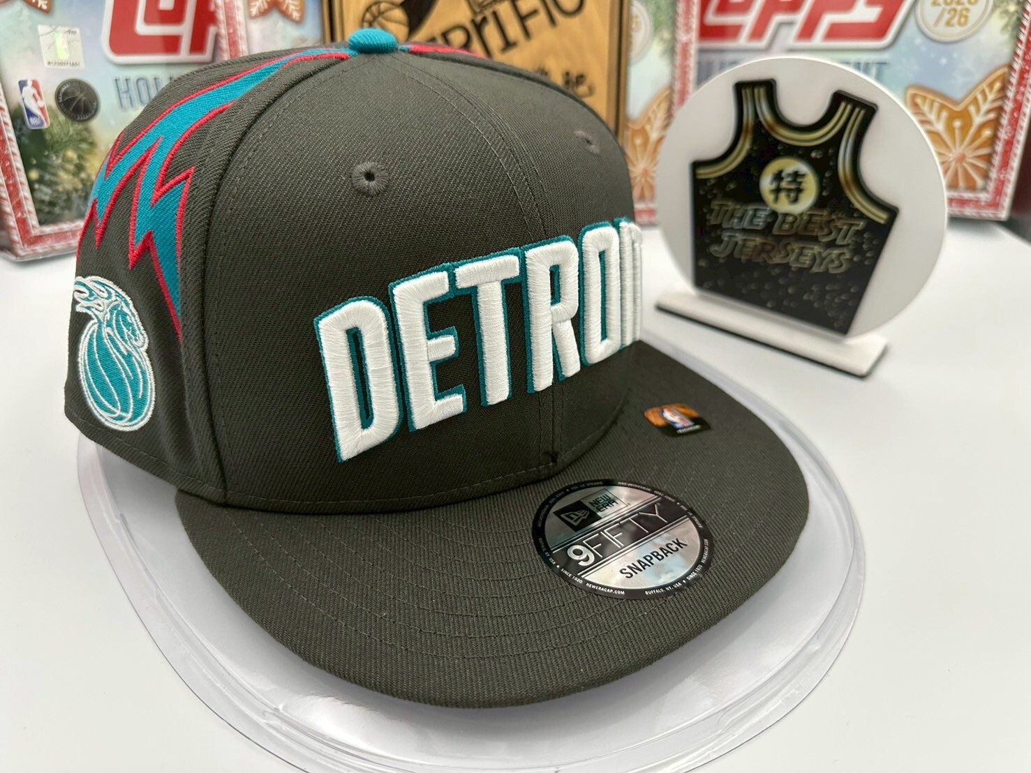 NBA帽子 Detroit Pistons 底特律活塞 25-26 城市 棒球帽 New Era 9FIFTY 可調式 全新