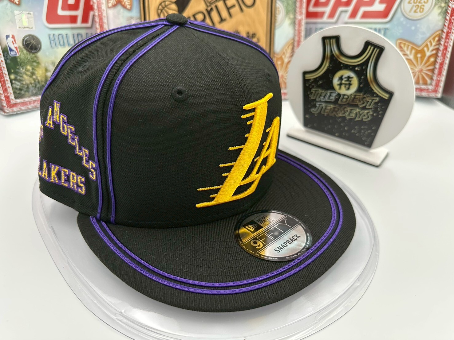 NBA帽子 Los Angeles Lakers 洛杉磯湖人 25-26 城市 棒球帽 New Era 9FIFTY 可調式 全新