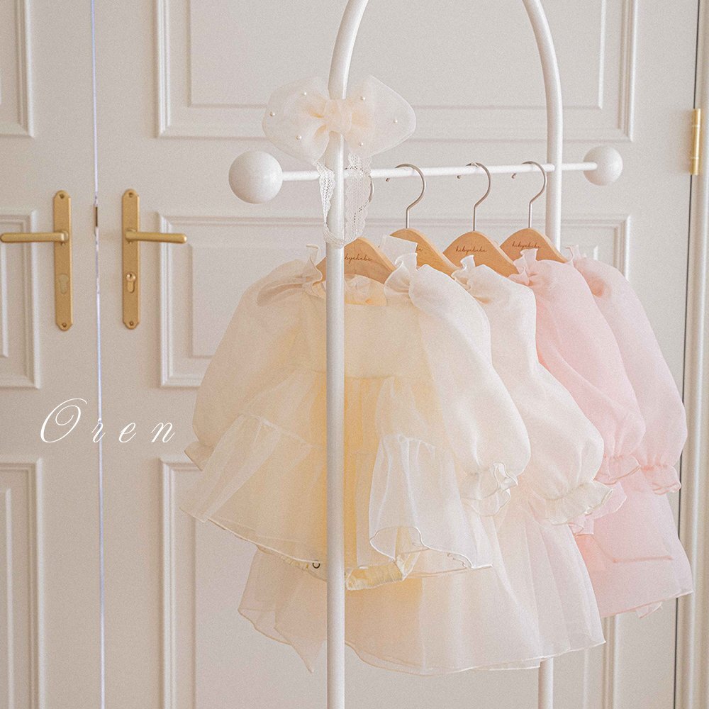 正韓春oren 小童生日婚禮必備洋裝