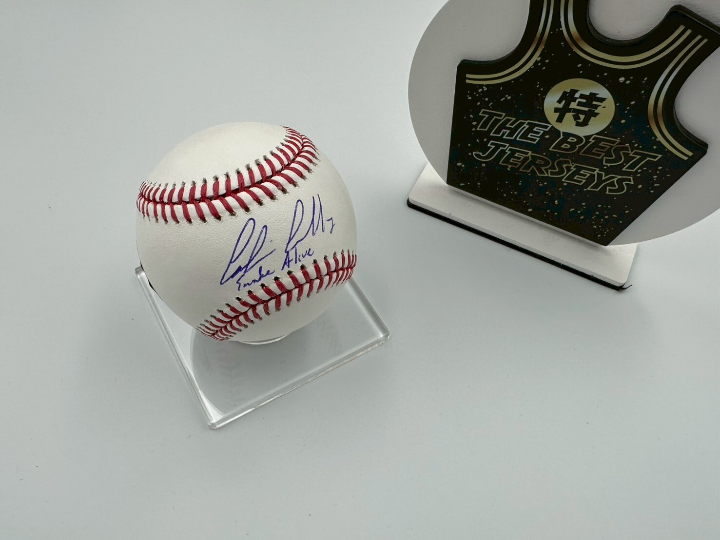 MLB棒球 親簽含認證 Corbin Carroll 亞利桑那響尾蛇 Snakes Alive Rawlings Baseball Fanatics 官方雷射編號 全新