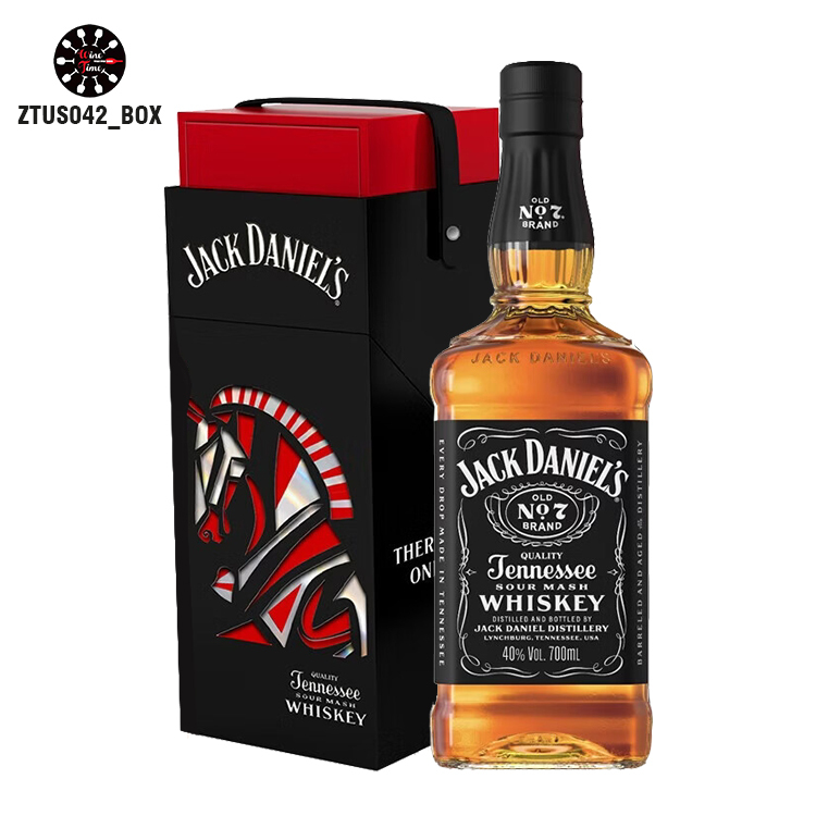 Jack Daniel's Old No.7 Tennessee Whiskey Year of Horse Edition 馬年特別版(紅黑色馬頭禮盒) 700ml