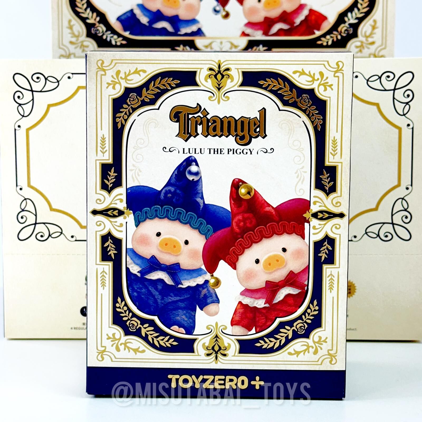 LuLu the Piggy - Triangel PVC Plush Keychain Blindbox