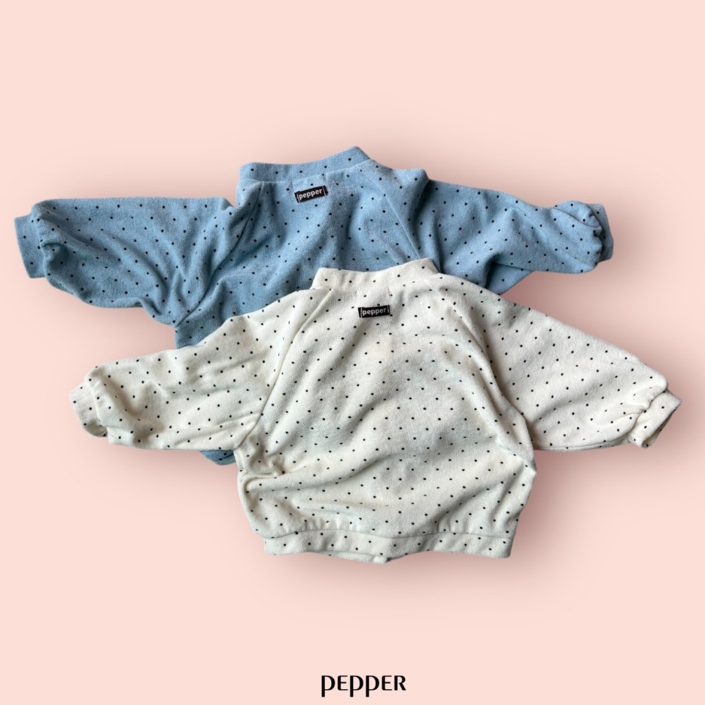 正韓春Pepper  兩色溫柔點點外套