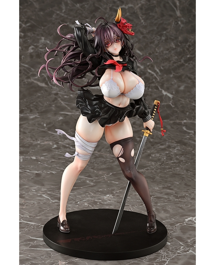 「R18.Japan」「預購」Pink-Cat - 1/6《退魔生徒會長》- 断罪院麗華 - (原畫 : 魔太郎)