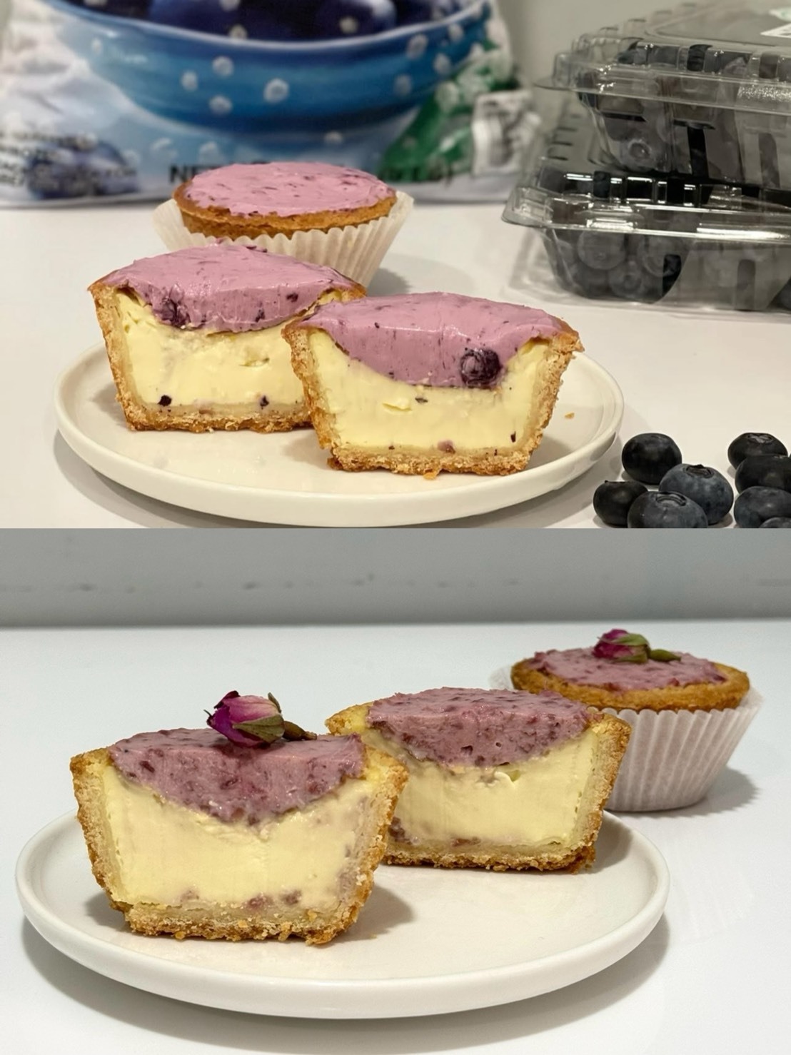 1/28(三)玫瑰覆盆子*2藍莓乳酪*2