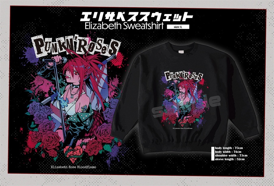 C107「同人代購」[Melonbooks代購」エリザベスBIGシルエットスウェット