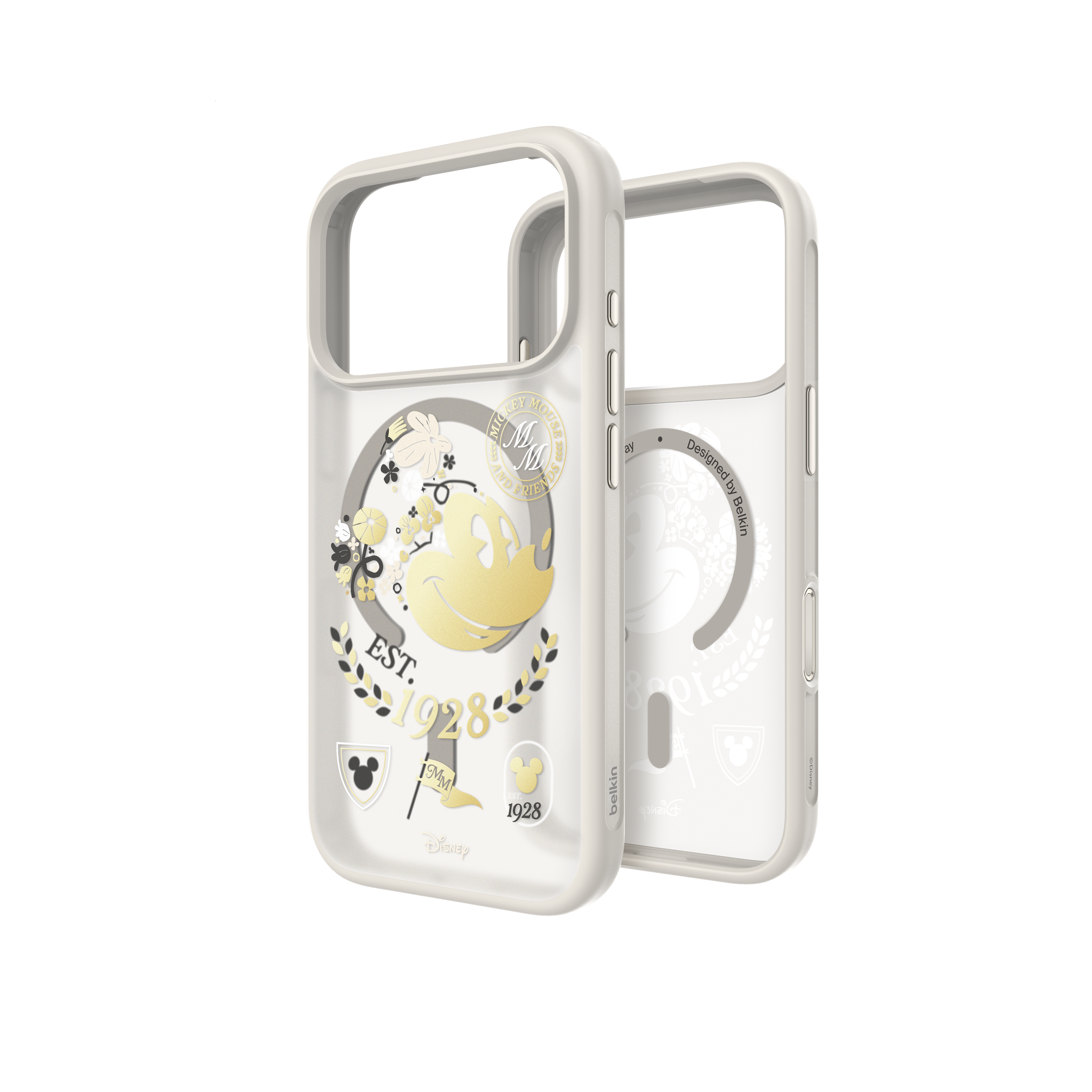 SheerForce™ Magnetic Qi2 Protective for iPhone 17 Series (Mickey, Disney Collection) [MSA046]