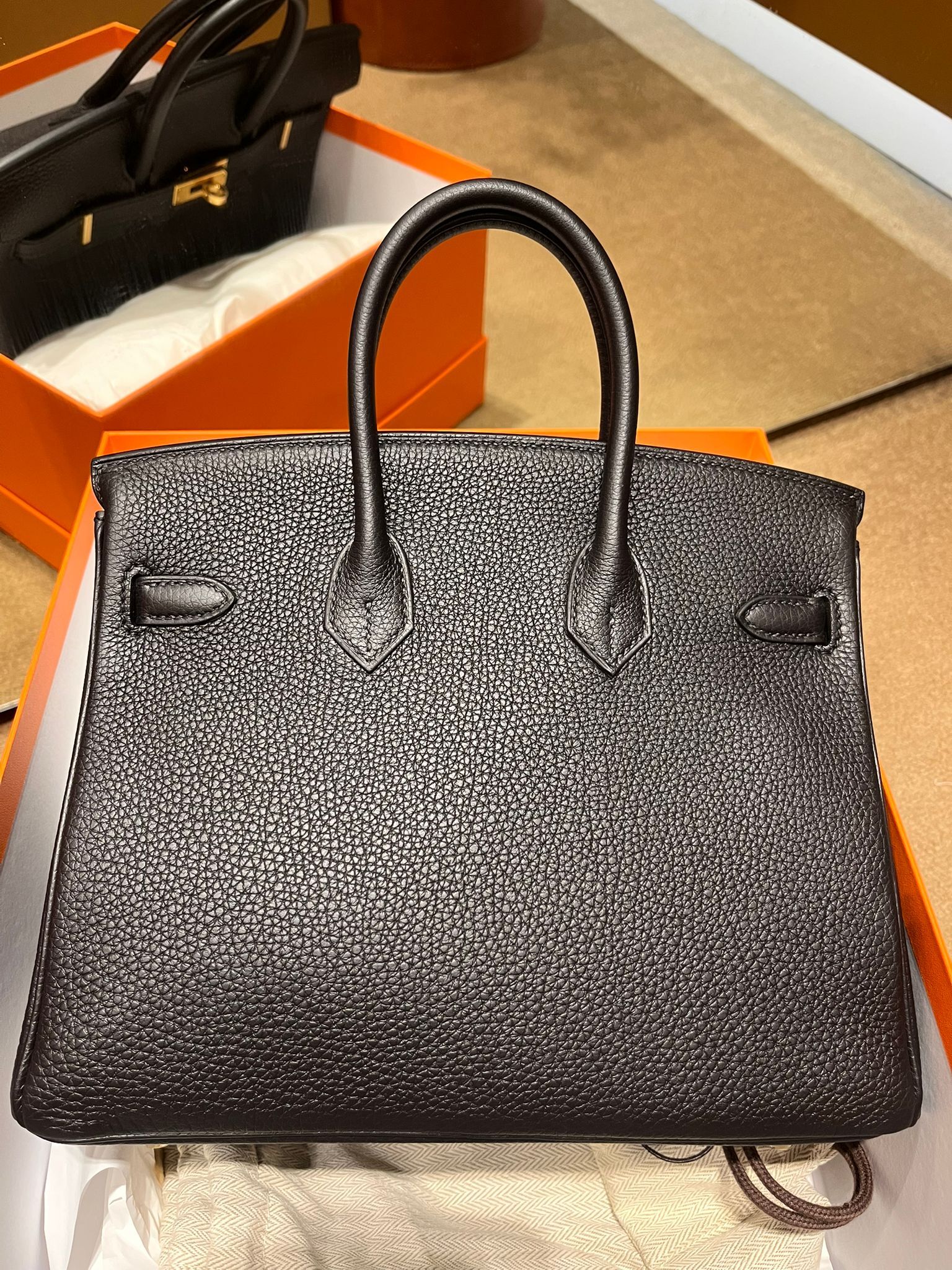 Birkin 25 89 noir cc togo B （二手99%新）