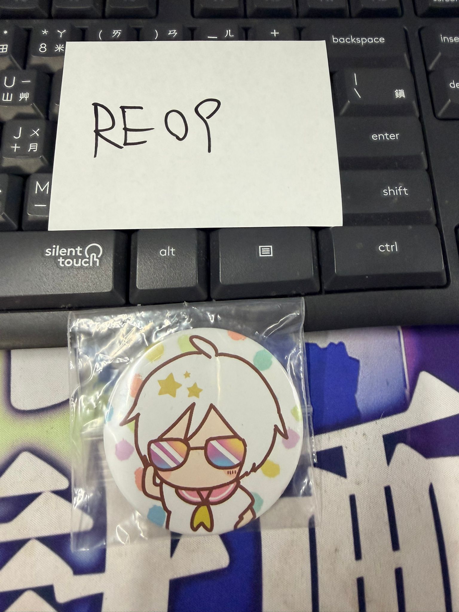 唱見 Mafumafu 襟章 #RE09