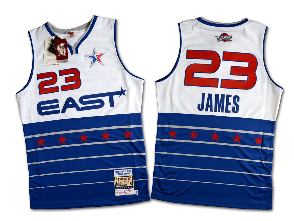 Mitchell & Ness 克里夫蘭騎士隊 LeBron James 2006 全明星賽 復刻 球員版球衣
