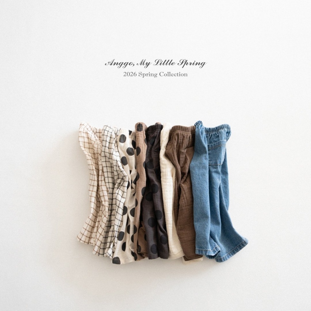 正韓春Anggo 每年必補貨8色蘿蔔褲