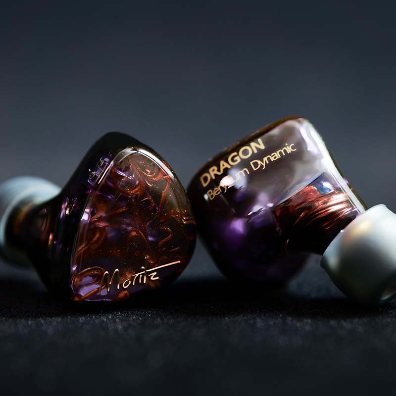 MORITZ – DRAGON 發燒級入耳式耳機 | 鍍鈹動圈單元 | PLUG&LOCK 4.4, 2.5, 3.5可換頭設計