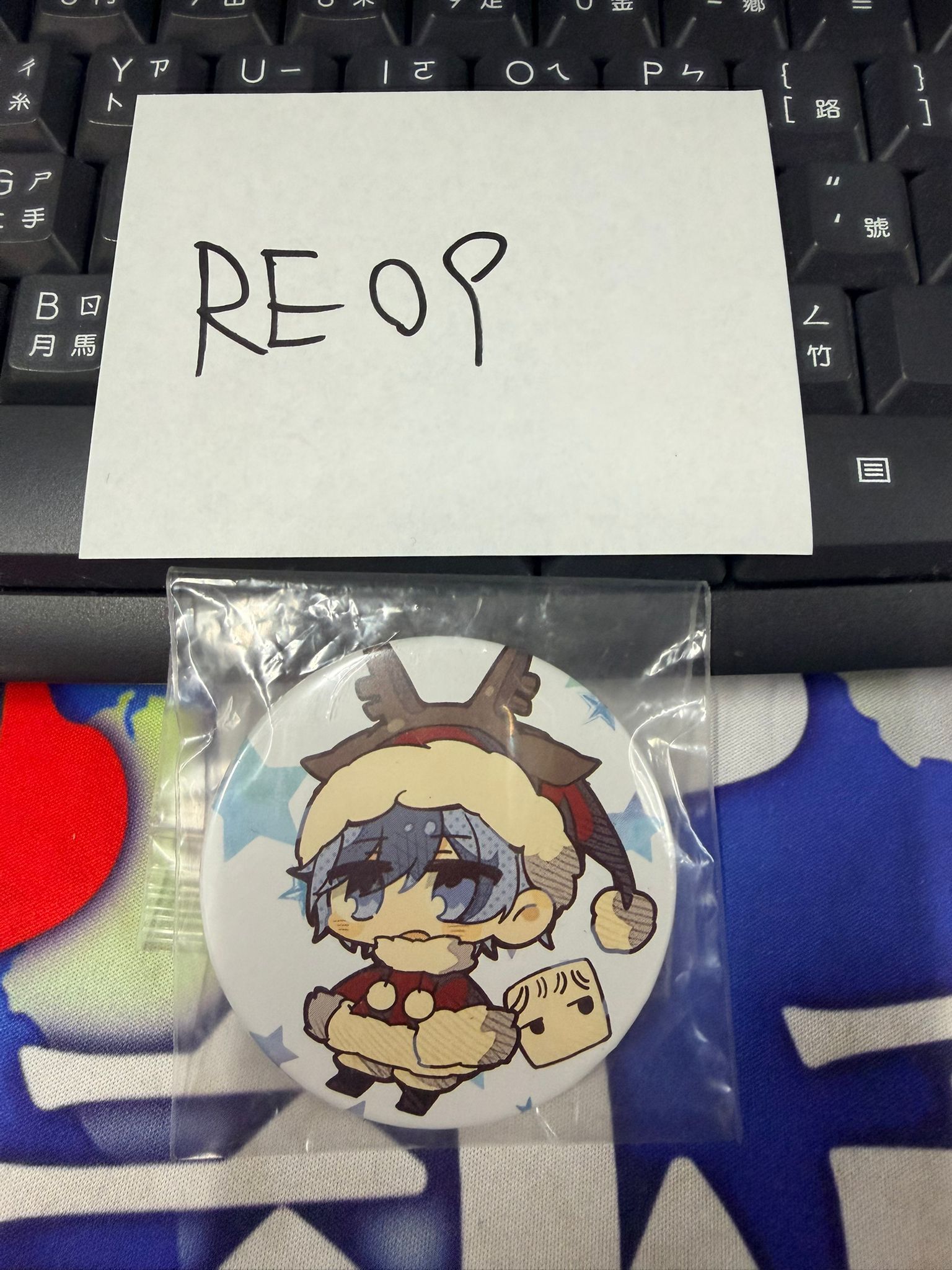 唱見 soraru 襟章 #RE09