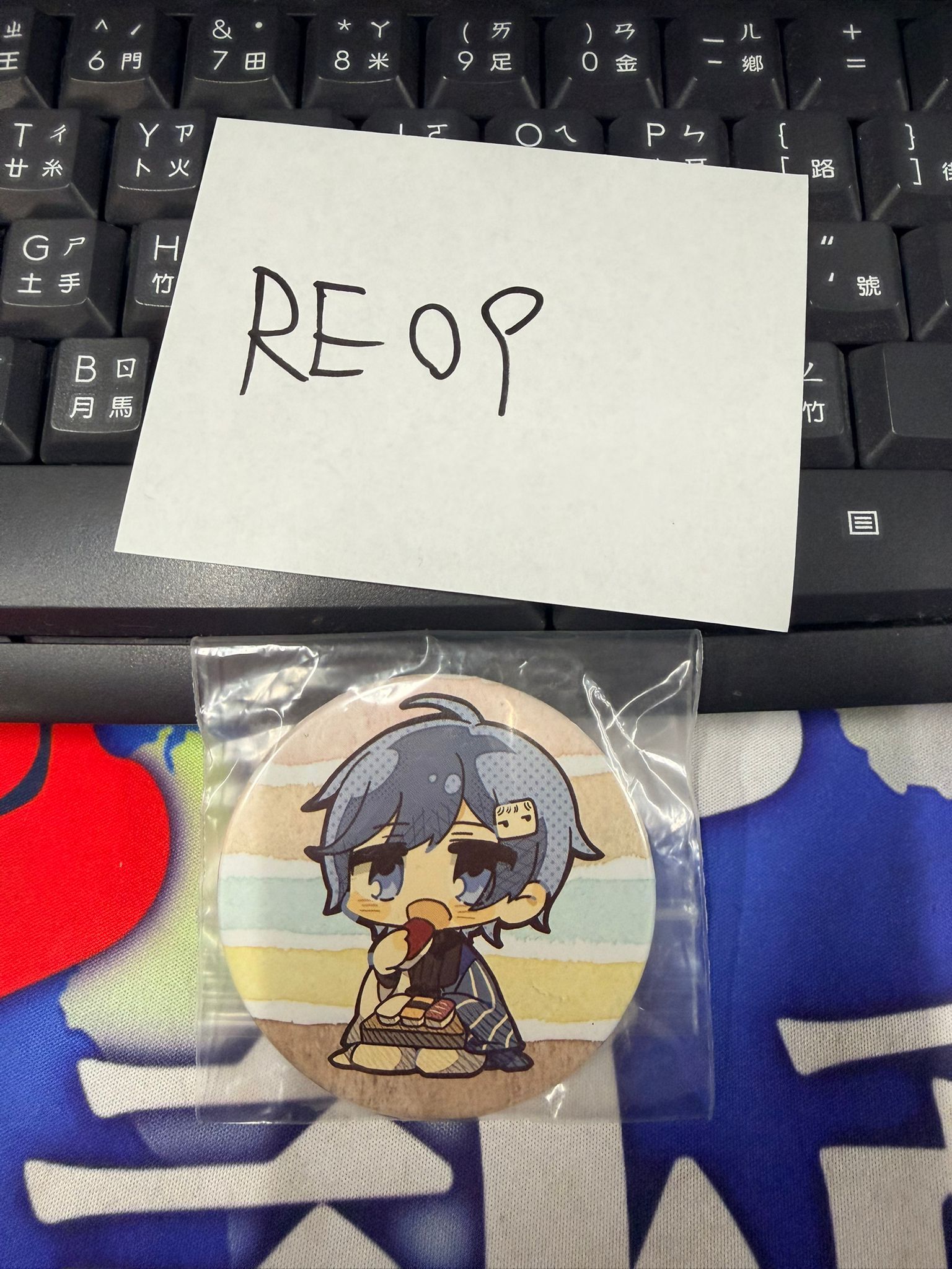 唱見 soraru 襟章 #RE09