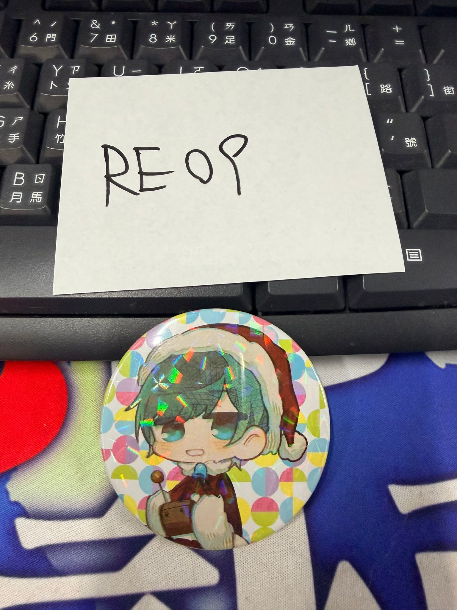 唱見 soraru 襟章 #RE09