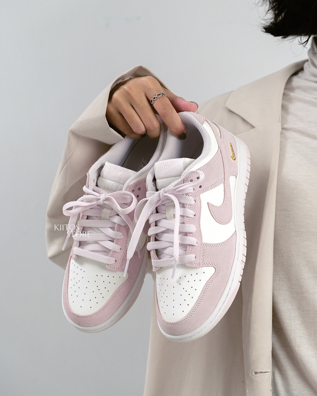 【現貨/預購】Nike Dunk Low "Pearl Pink" 珍珠粉 小金勾 IO4244-100