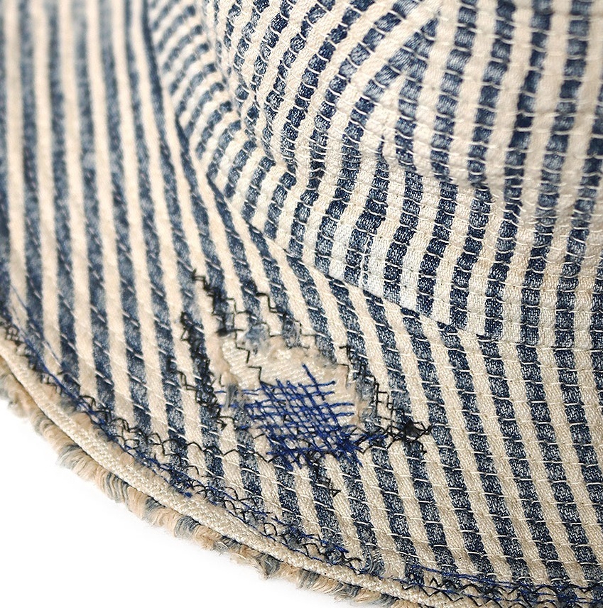 KAPITAL 10oz Hickory Old Man and the Sea Hat (Soft Crush Remake) - PRE ORDER ITEM (預訂中)