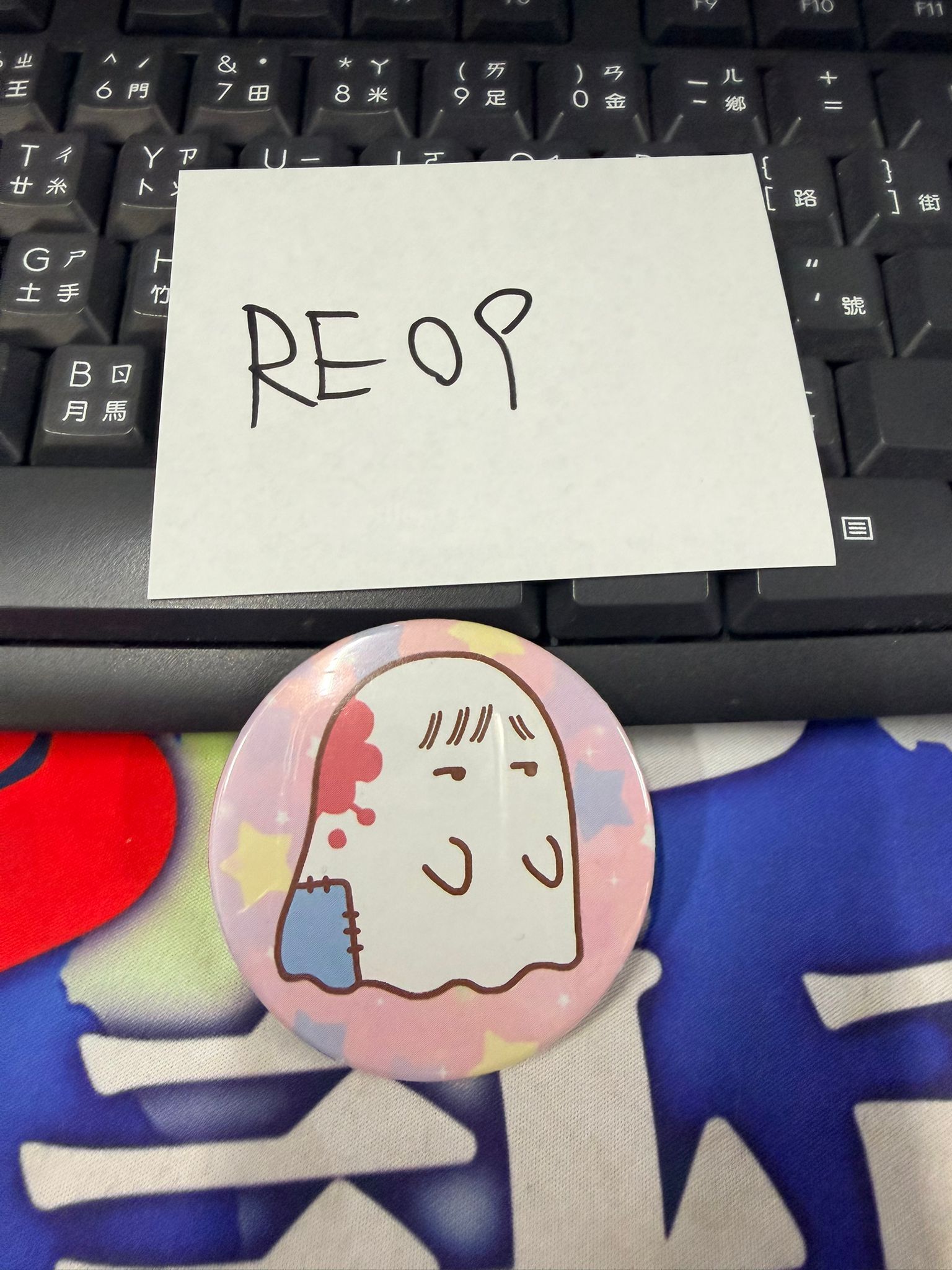 唱見 soraru 襟章 #RE09