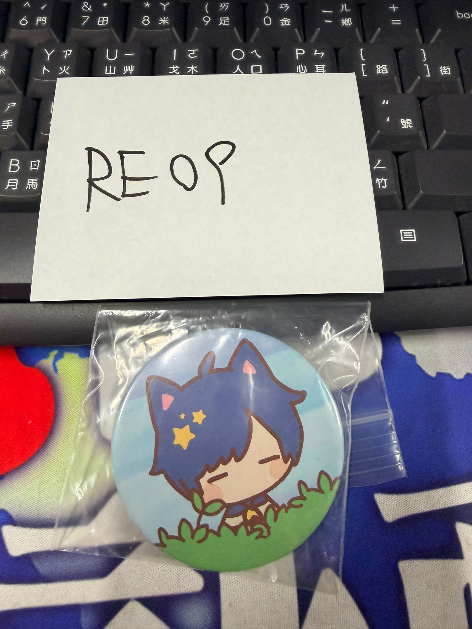 唱見 soraru 襟章 #RE09