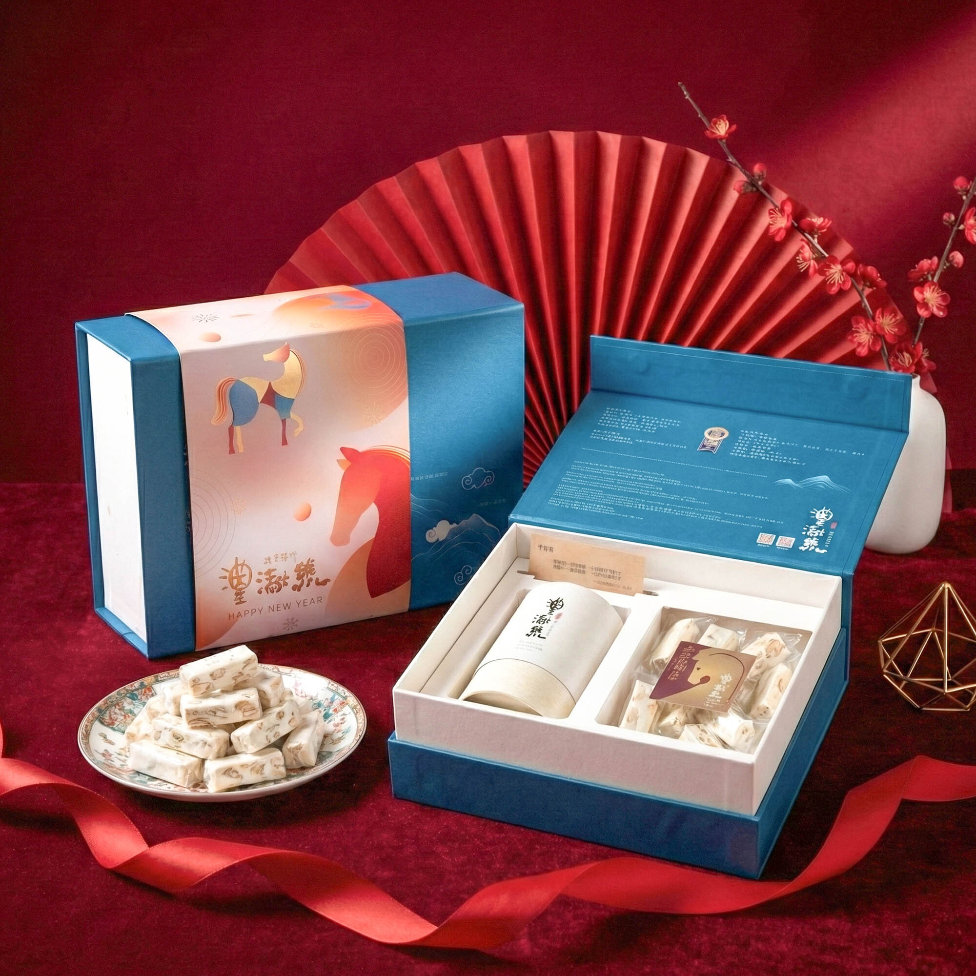 金馬奔騰-牛嘎糖雲露禮盒