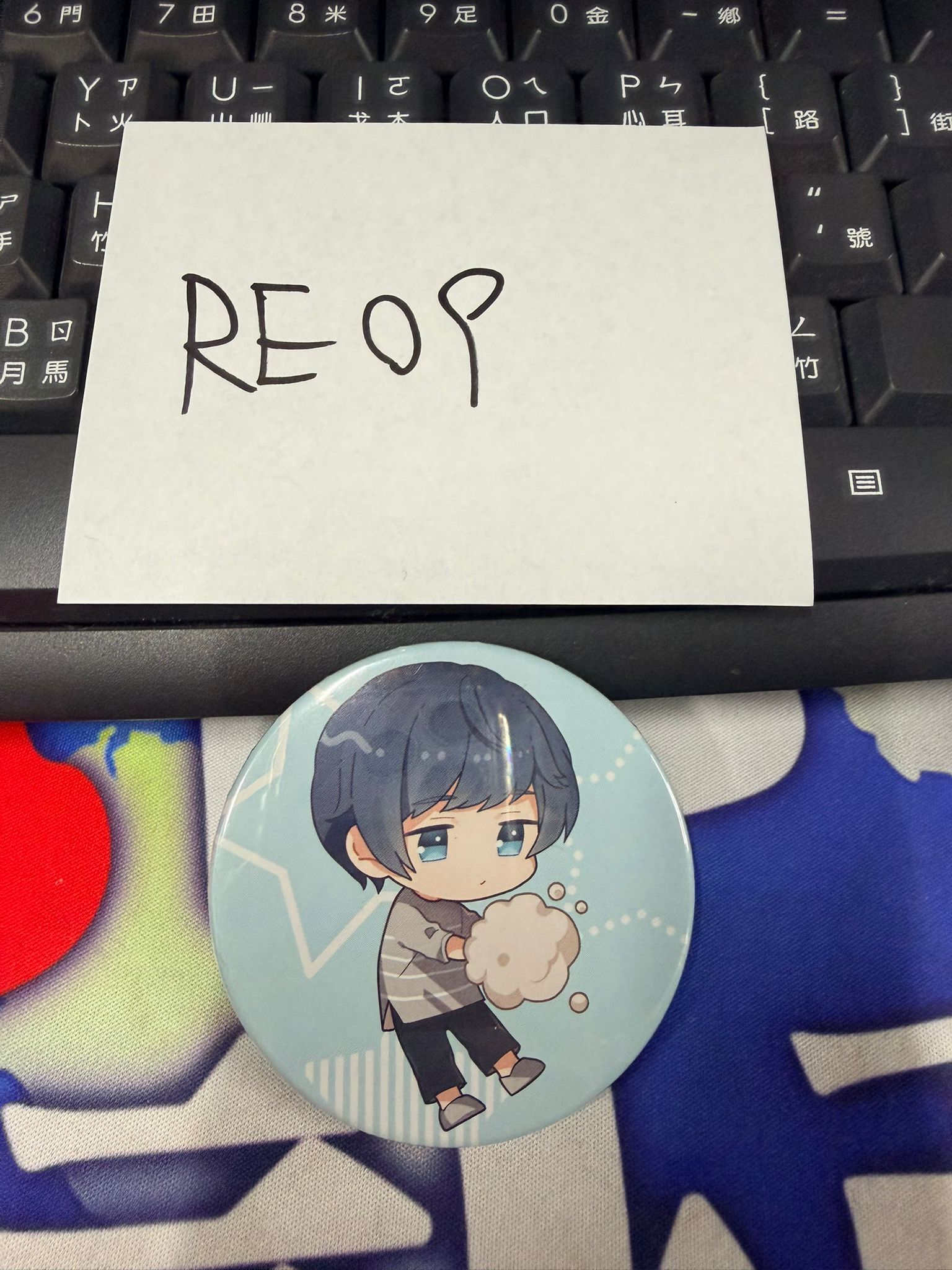 唱見 soraru 襟章 #RE09