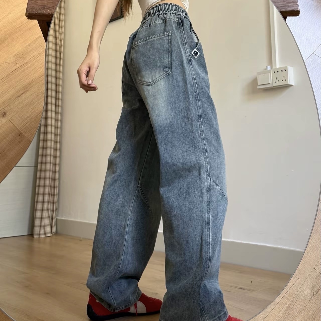 Fingercroxx FGXX JEANS BAPE A BATHING APE 猿人頭 迷彩  彎刀褲  水洗牛仔褲