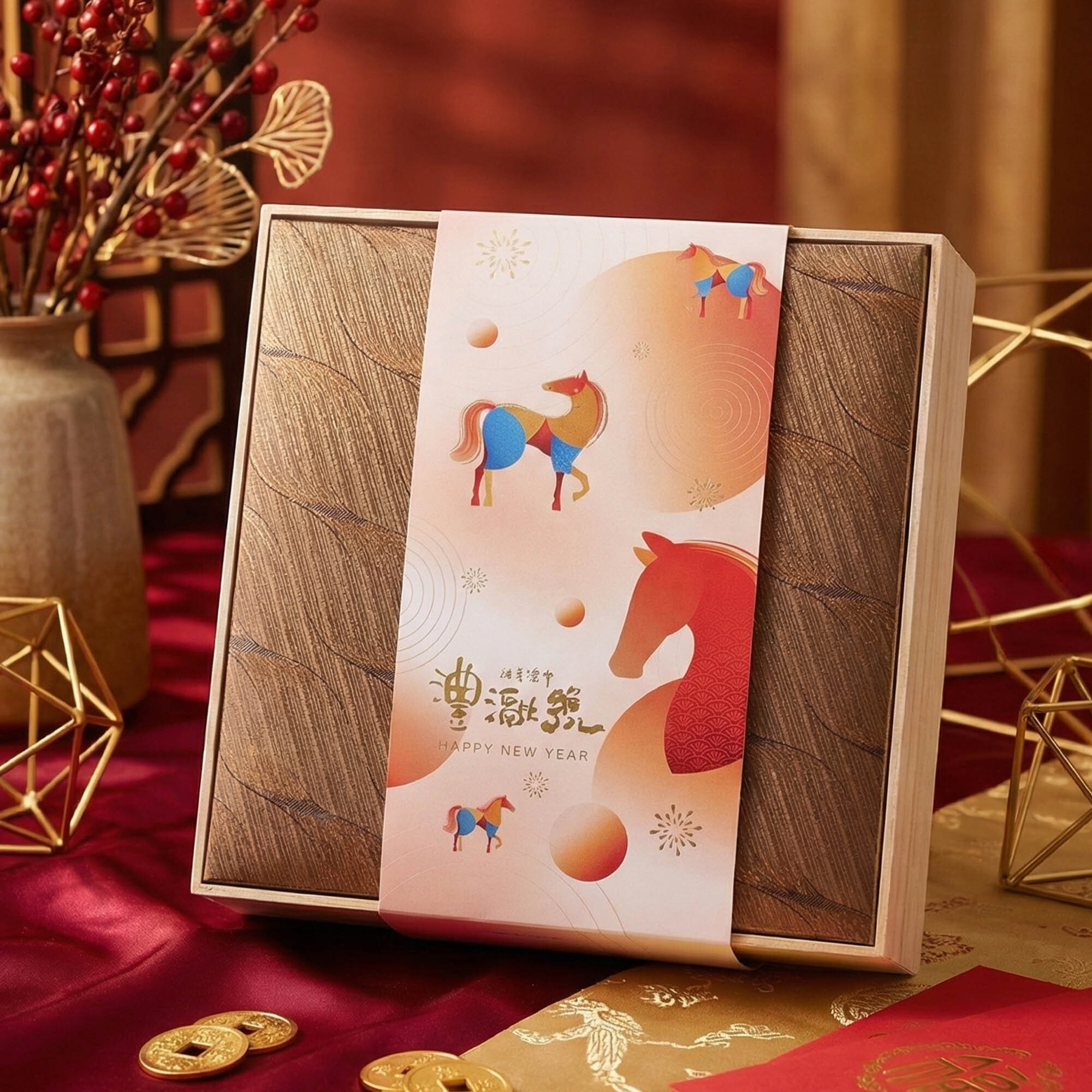 金馬奔騰-竹澧 (馬年專屬禮盒)