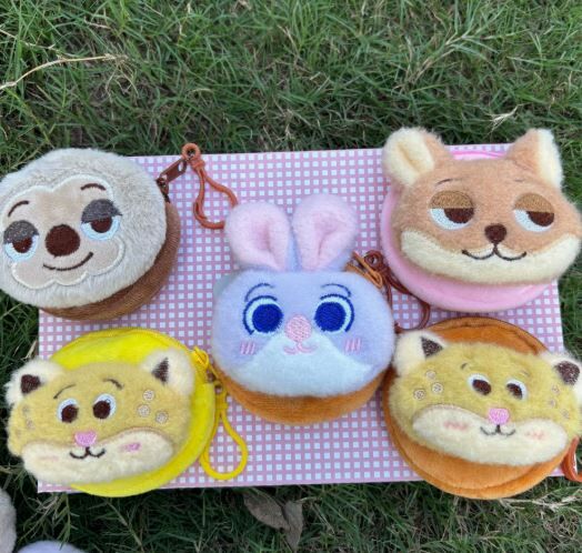 ZOOTOPIA 卡通疯狂动物城 可爱动物零钱包卡通