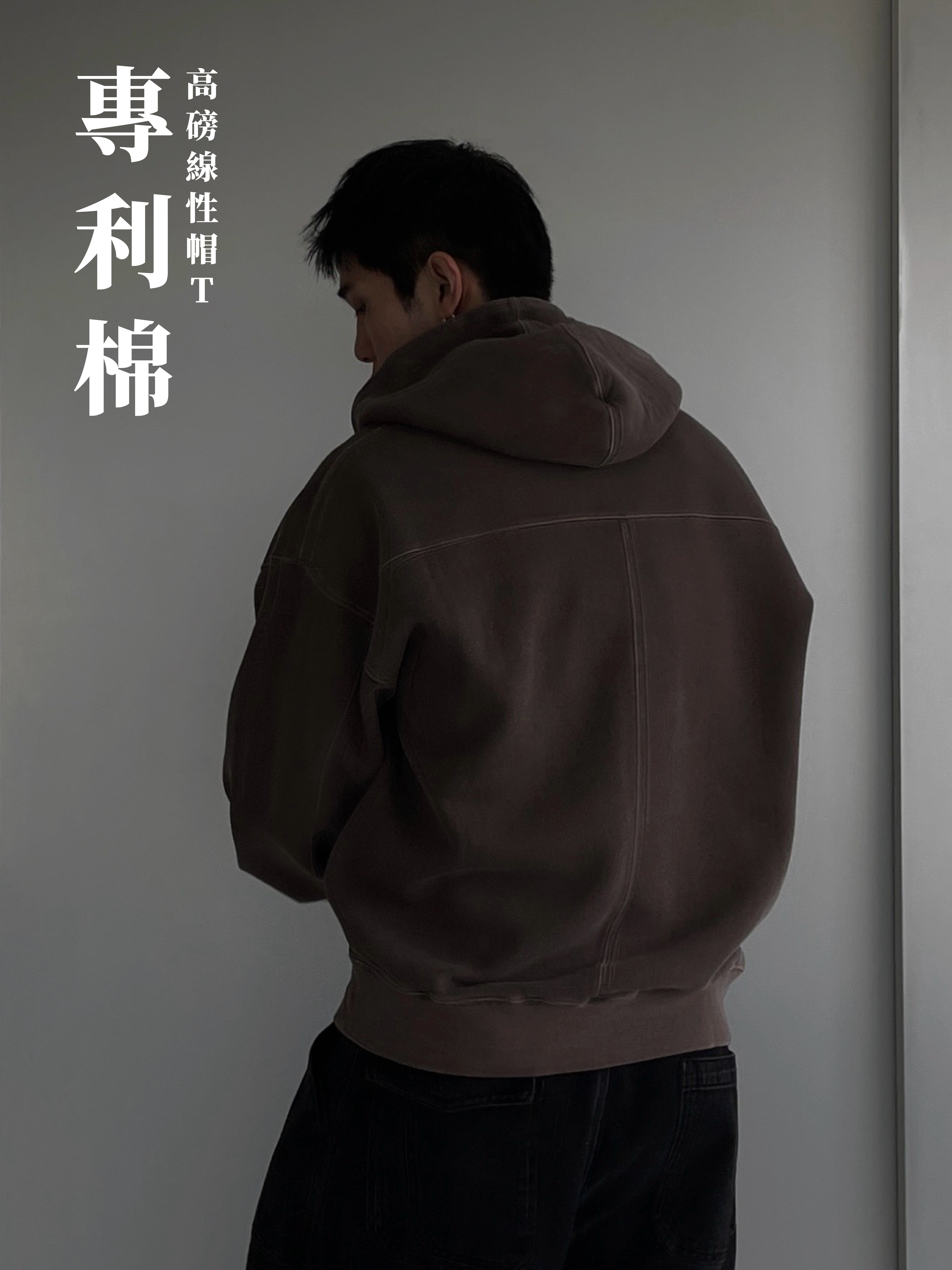 [1atm] 專利棉™- 高磅線性帽T